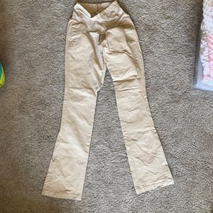 Old navy khaki maternity pants